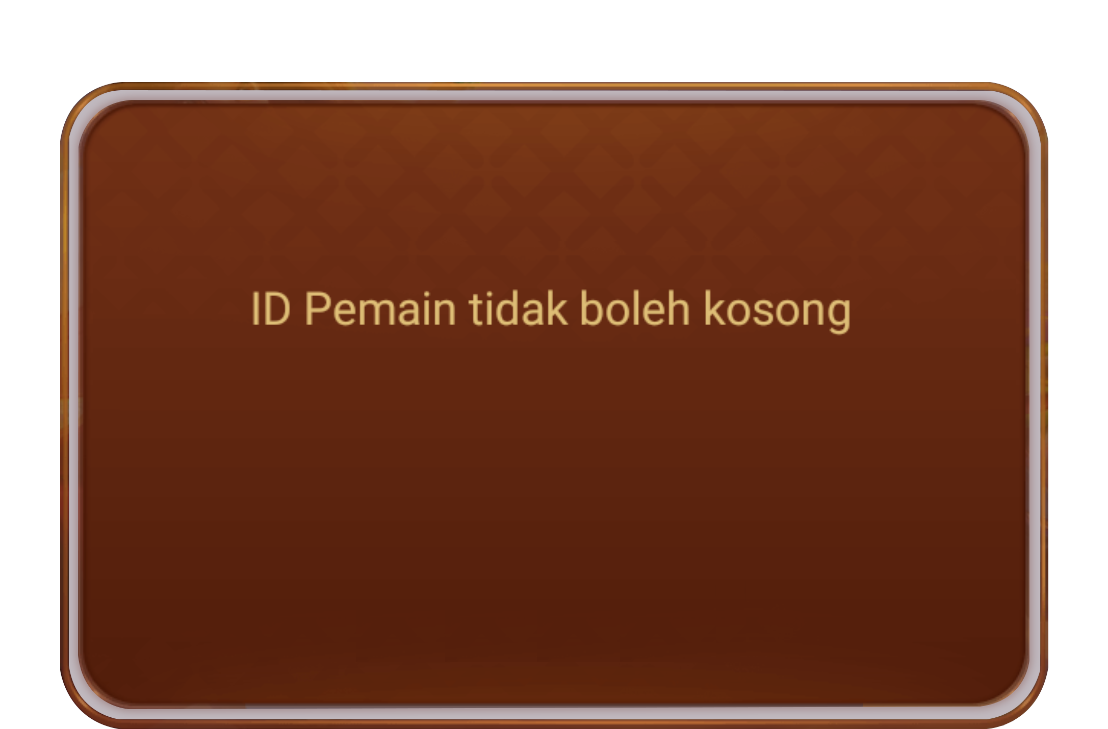Error